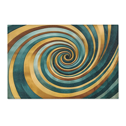 Whimsical Teal Escape - Area Rug