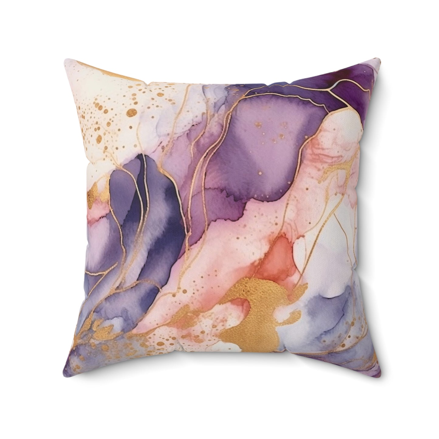 Christalle Affair - Watercolor Square Pillow