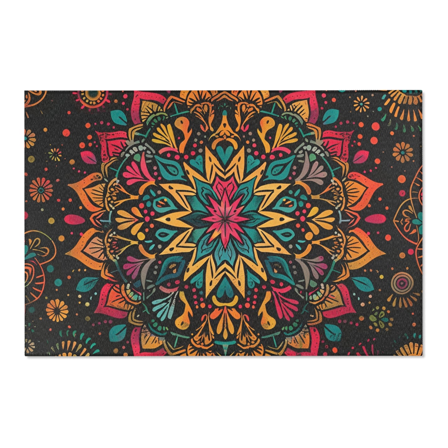 Boho Chic Mandala - Area Rug