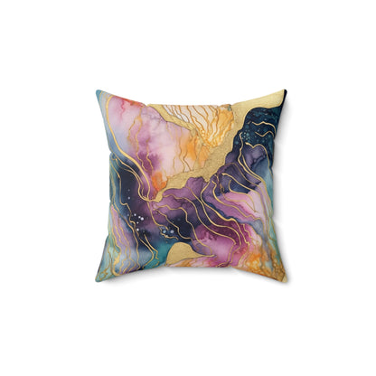 Bismark Rogue - Watercolor Square Pillow