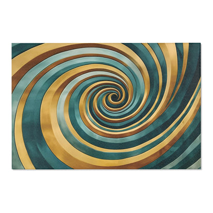 Whimsical Teal Escape - Area Rug