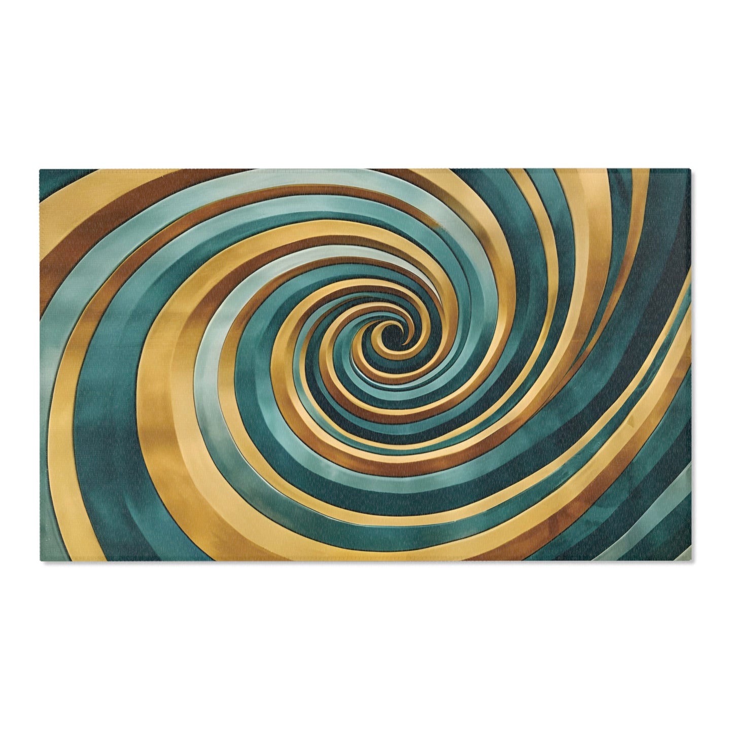 Whimsical Teal Escape - Area Rug