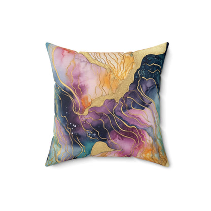 Bismark Rogue - Watercolor Square Pillow