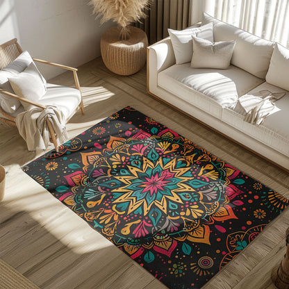 Boho Chic Mandala - Area Rug